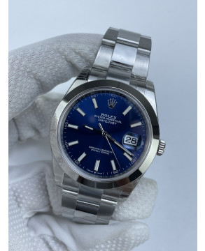 (준비완료/특급배송)NO.2467/VS공장 롤렉스 데이저스트 41MM 블루바인덱스 오이스터브슬 돔베젤 VS3235