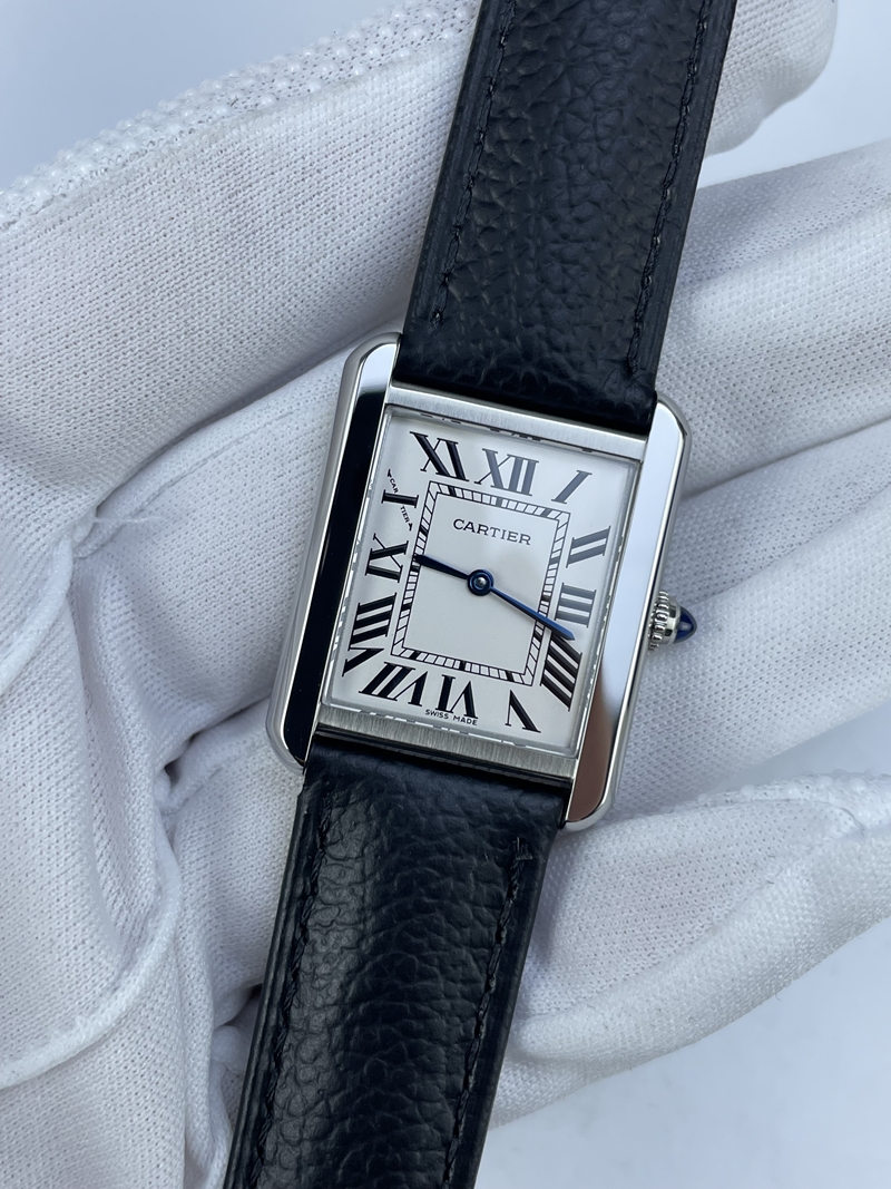 (준비완료/특급배송)NO.2939/AF공장 까르띠에 탱크솔로 27MM 쿼츠