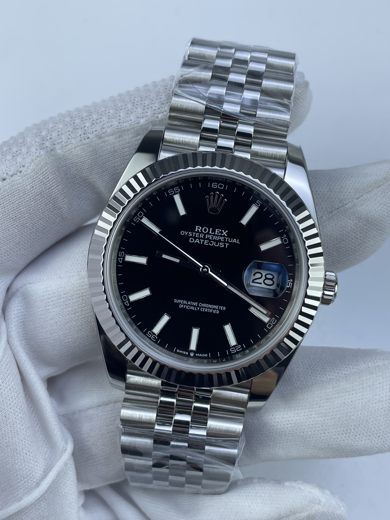 (준비완료/특급배송)NO.3254/롤렉스 데이저스트 126334 41미리 블랙다이얼 바인덱스 QP공장