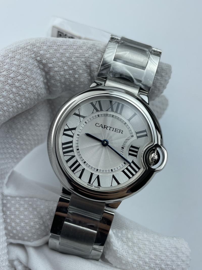 (준비완료/특급배송)NO.3392/V6공장 V7 발롱블루 36MM 쿼츠